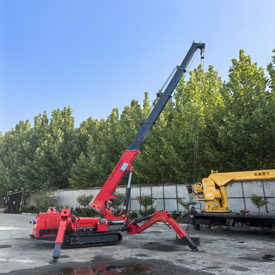 Đàn cẩu nhện kính thiên văn nâng màu xanh lá cây với điện và năng lượng diesel