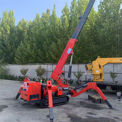 Động cơ cẩu cẩu nhện điện và diesel để hoạt động trơn tru