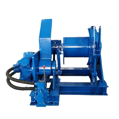 Chuẩn bị tốc độ Winch thủy lực Winch với thép kim loại và cáp dung lượng