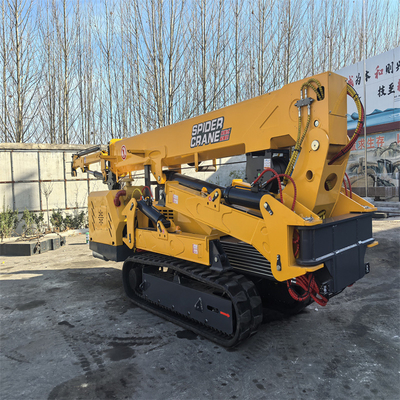Máy cẩu nhện màu vàng 12 tấn điện và năng lượng diesel Nâng công suất
