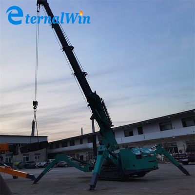 Máy cẩu nhện 5 tấn xanh là đối tác nâng cao cuối cùng cho các dự án nặng