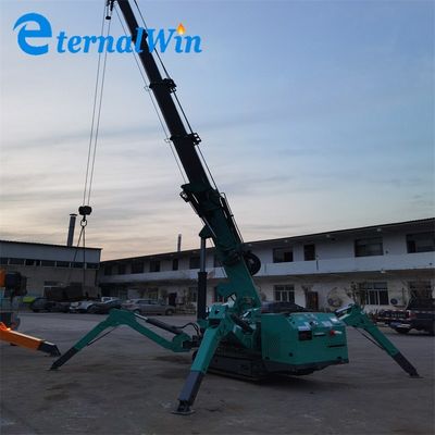 Cẩu nhện màu vàng / đỏ / xanh / đen hoặc xanh với thép và dung lượng nâng 1,2 tấn