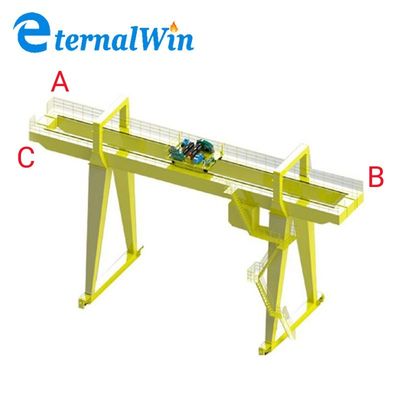 Cần trục cổng tùy chỉnh Lớp nhiệm vụ A3-A8 Hoàn hảo cho các ứng dụng nâng hạ hạng nặng