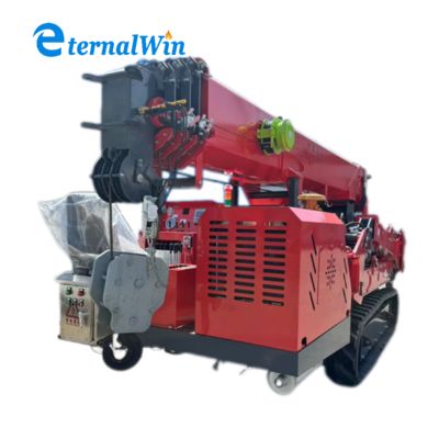 80 tấn Spider Crawler Crane với chiều cao tối đa 32m và điều khiển thủy lực