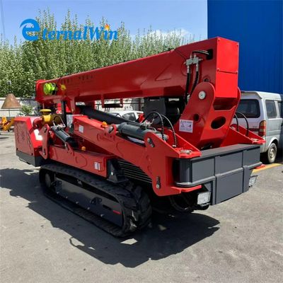 EW Spider Crawler Crane với Telescopic Boom 12 Tons Capacity