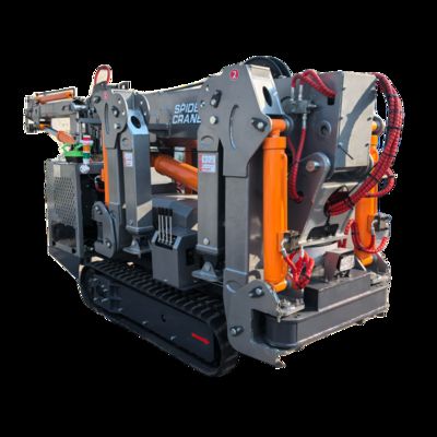 Cần cẩu bánh xích nhện điều khiển từ xa 3-12 Tấn chạy bằng dầu diesel