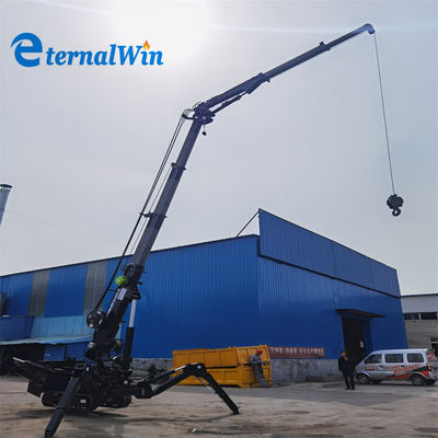 Động cơ cẩu nhện diesel 21 mét chiều cao nâng tối đa điều khiển từ xa và động cơ diesel