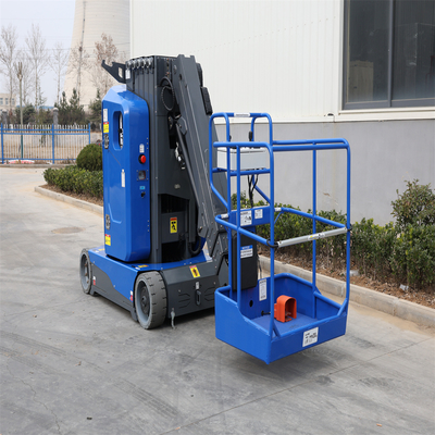 7.2-10.6m Độ cao làm việc Nền tảng nâng điện dọc với fly jib