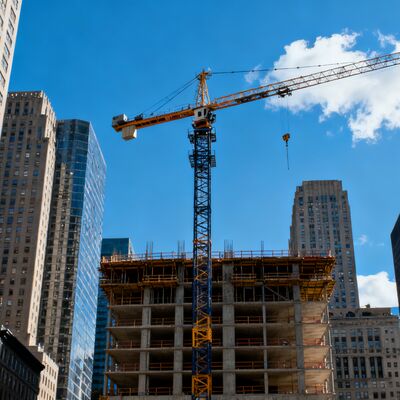 Hệ thống Cần trục tháp di chuyển 0-50m/phút với Tời 80 40m/phút, Cung cấp Hiệu suất Bền bỉ trong Ứng dụng Tải nặng