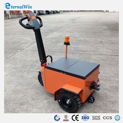 Drive speed load unload 2 to 3Km per hour Electric Tow Tug steel built 1160kg load capacity solution for lifting tasks