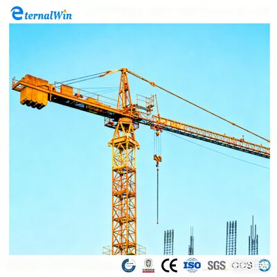 Cần cẩu tháp có chiều dài cần trục 50m-80m Máy nâng tòa nhà được ISO&CE phê duyệt