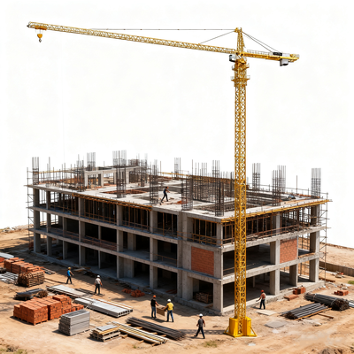 Máy cẩu nâng thép công suất 20000kg được thiết kế để xử lý tải nặng một cách an toàn và hiệu quả trong môi trường công nghiệp