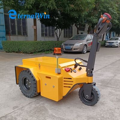 Công suất kéo tối đa 3000kg Máy kéo điện Điện bằng loại pin điện và 8 giờ hoạt động mỗi lần sạc