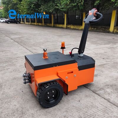 Xe kéo điện 24V Kích thước 1300x850x1050mm Xe kéo công nghiệp được thiết kế để vận chuyển hàng nặng