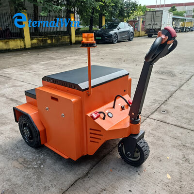 24V pin điện áp máy kéo kéo điện cung cấp 8 giờ thời gian hoạt động mỗi lần sạc được thiết kế cho hoạt động kho
